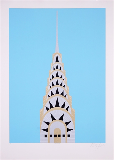 The Chrysler Building N.Y., 1982